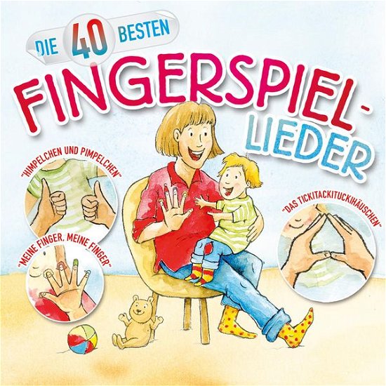 Cover for Blume,katharina / König,christian · Die 40 Besten Fingerspiellieder (CD) (2015)