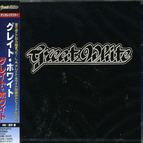 Cover for Great White (CD) [Japan Import edition] (2014)