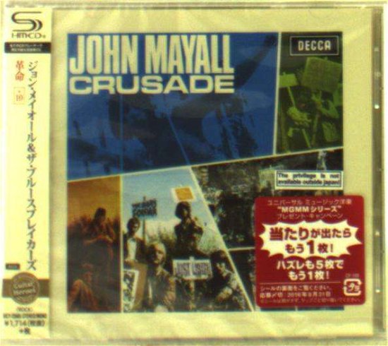 Crusade - Mayall,john & Bluesbreakers - Música - UNIVERSAL - 4988031147825 - 1 de julio de 2016