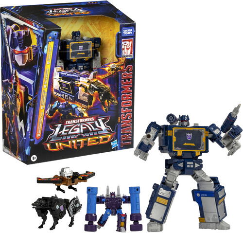 Cover for Tra Gen Legacy Ev Leader Soundwave · Transformers Generations Legacy United Voyager Cla (Toys) (2024)