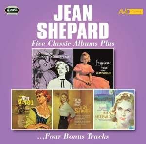 Five Classic Albums Plus - Jean Shepard - Musikk - AVID - 5022810728825 - 4. oktober 2019