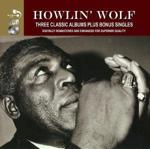 Three Classic Albums Plus Bonus Singles - Howlin' Wolf - Muziek - REAL GONE MUSIC DELUXE - 5036408139825 - 12 augustus 2016