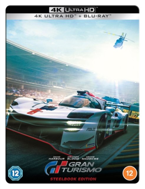 Cover for Neill Blomkamp · Gran Turismo Limited Edition Steelbook (Blue) (4K Ultra HD) (2023)