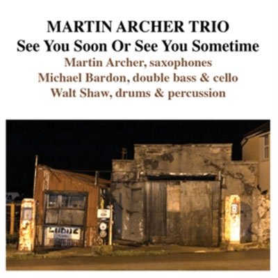 Cover for Martin Archer Trio · See You Soon Or See You Sometime (CD) (2022)