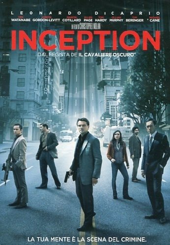 Cover for Inception (DVD) (2015)