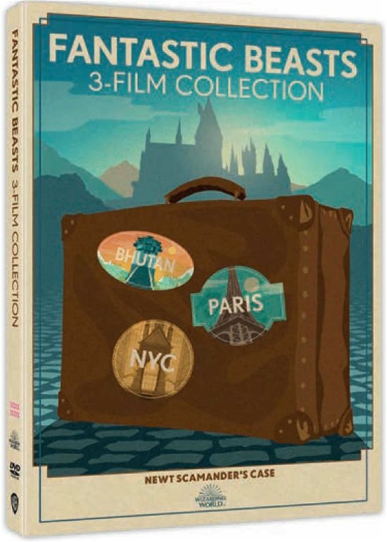 Cover for Jude Law,mads Mikkelsen,eddie Redmayne · Animali Fantastici 1-3 Travel Art Edition (DVD) (2022)