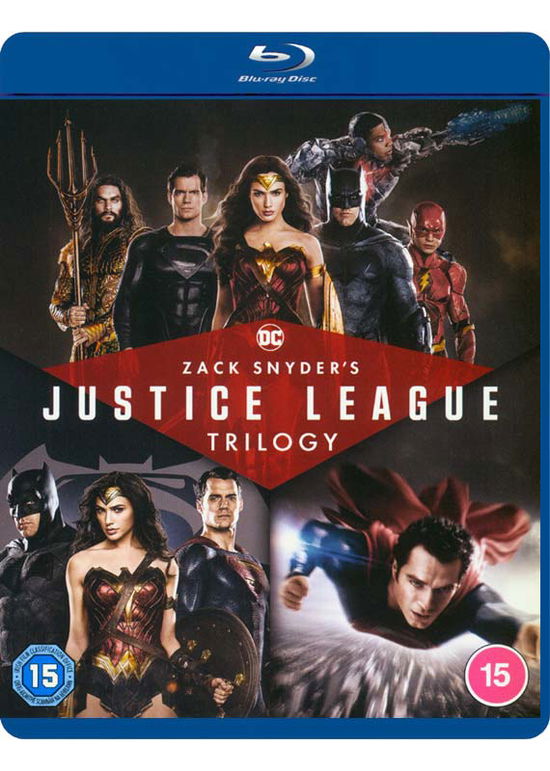 Cover for Zack Snyder's Justice League T · Zack Snyders Justice League Trilogy (Blu-Ray) (2021)