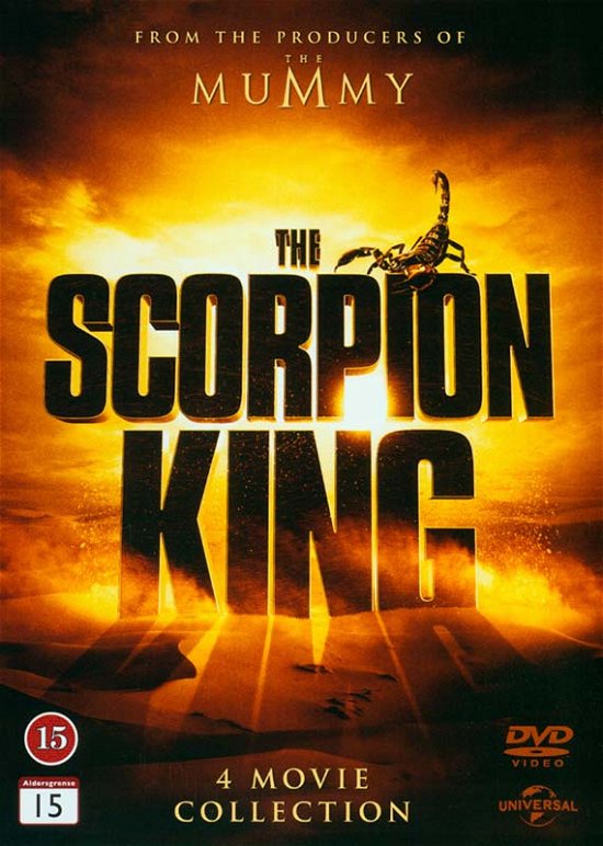 Cover for Scorpion King Collection · Scorpion King Collection - Scorpion King 1-4 (DVD) (2015)