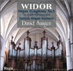 Cover for David Sanger · Widor Sinf.5/+ (CD) (2007)