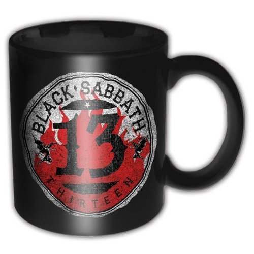 Black Sabbath Boxed Standard Mug: 13 Flame Circle - Black Sabbath - Merchandise - Bravado - 5055295356825 - 23. september 2013