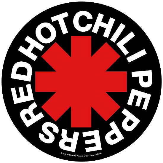 Cover for Red Hot Chili Peppers · Asterisk (Backpatch) (Patch) [Black edition] (2019)