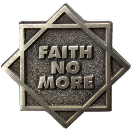 Cover for Faith No More · Faith No More Pin Badge: Star Logo (Badge) (2024)