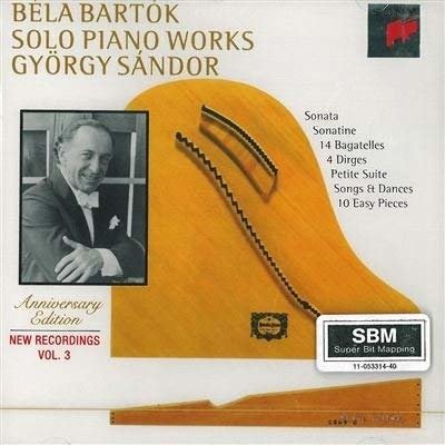 Solo Piano Works Vol.3 - Bela Bartok  - Music -  - 5099706827825 - 