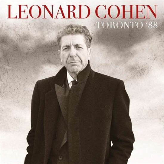 Cover for Leonard Cohen · Toronto '88 (CD) (2016)