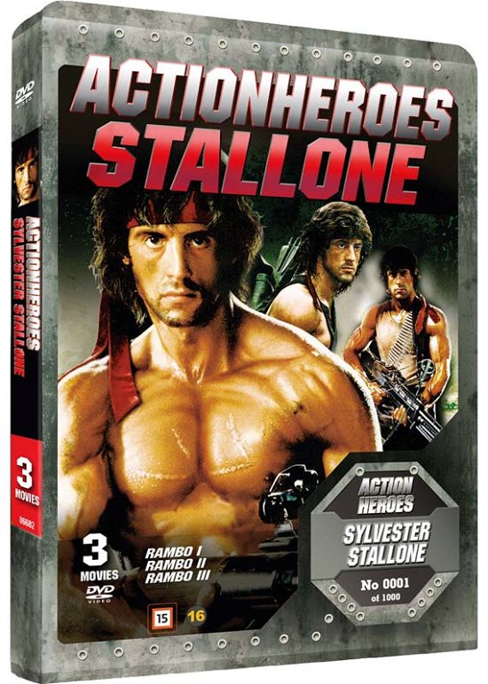 Egnet musiker laser Sylvester Stallone: Rambo Collection (DVD) [Steelbook edition] (2021)