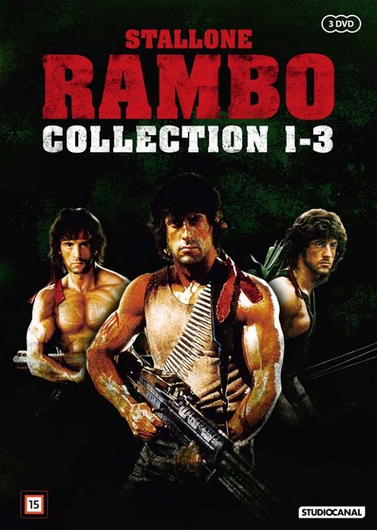 Forbyde Mars kultur Rambo Collection 1-3 (DVD) (2020)