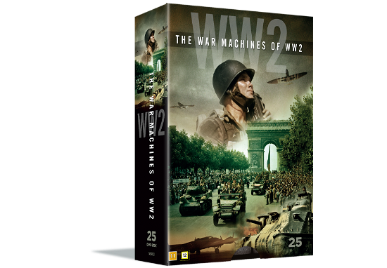 Cover for The War Machine's of Ww2 (DVD) (2023)