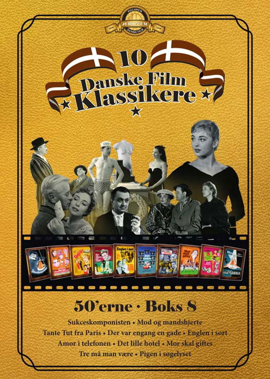 1950'erne Boks 8 (Danske Film Klassikere) - Palladium - Filme -  - 5709165615825 - 5. Dezember 2019