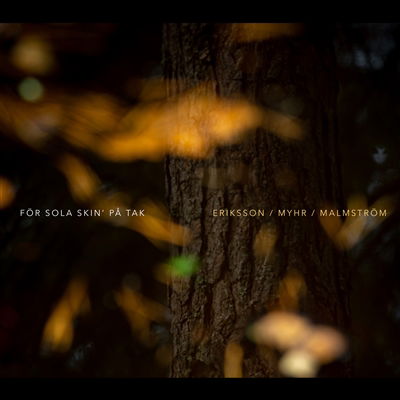Cover for Eriksson,thomas / Myhr,helga / Malmstrom,anna · For Sola Skin Pa Tak (CD) (2022)