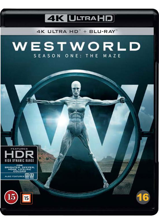 Cover for Westworld · Westworld - Season 1 (4K Ultra HD/BD) (2017)