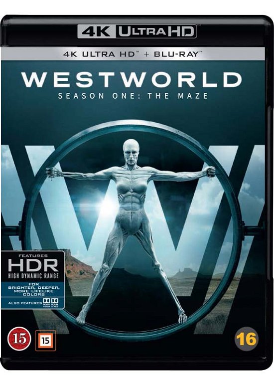 Cover for Westworld · Westworld - Season 1 (4K UHD + Blu-ray) (2017)