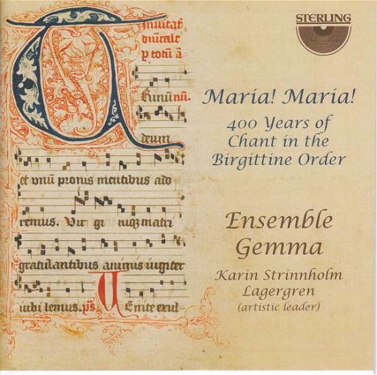 Cover for Ensemble Gemma · 400 Years of Chant in the Birgittine Order (CD) (2018)