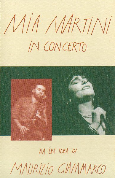 Cover for Mia Martini  · In Concerto (Cassette)