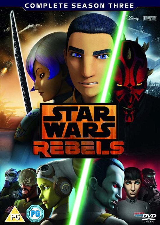 Star Wars Rebels - Season 3 · Star Wars Rebels Season 3 (DVD) (2017)