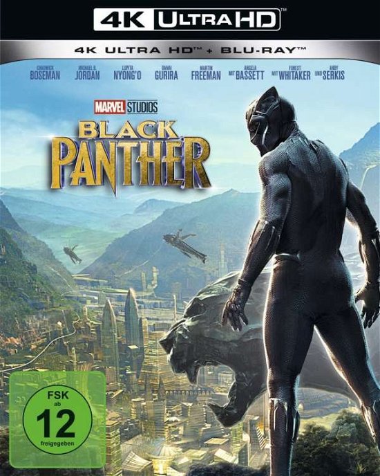 Cover for Black Panther  (4K Ultra HD)  (+ BR) (4K UHD Blu-ray) (2018)