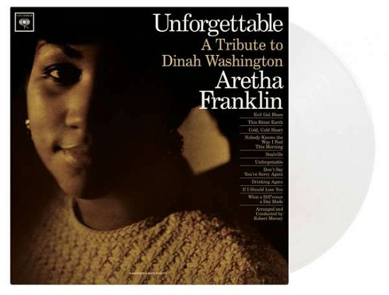 Cover for Aretha Franklin · Unforgettable - A Tribute To Dinah Washington (Crystal Clear Vinyl) (LP) [Coloured edition] (2022)