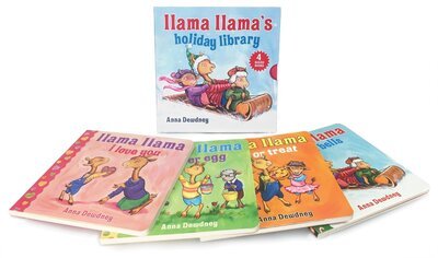 Cover for Anna Dewdney · Llama Llama's Holiday Library - Llama Llama (Tavlebog) (2017)