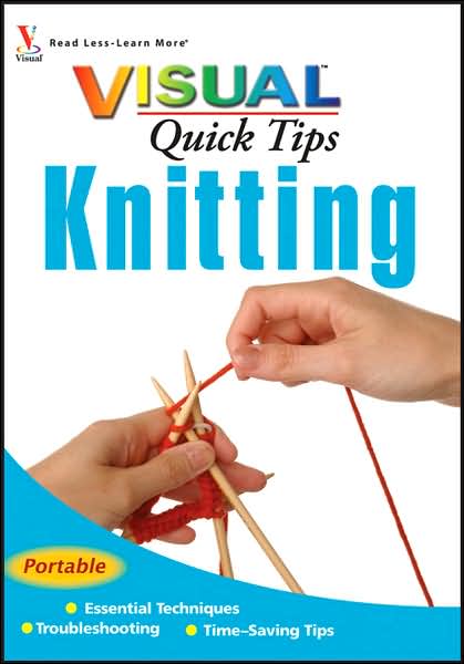 Cover for Sharon Turner · Knitting VISUAL Quick Tips - Visual Quick Tips (Paperback Book) (2008)