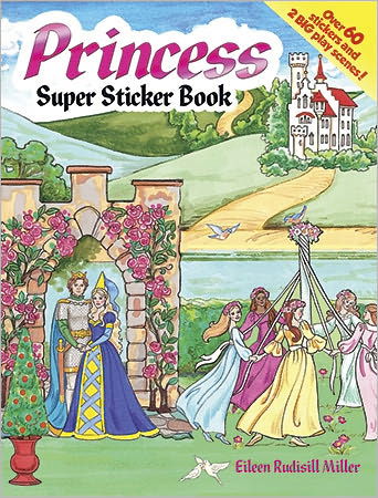 Cover for Eileen Miller · Princess - Dover Sticker Books (Taschenbuch) (2011)