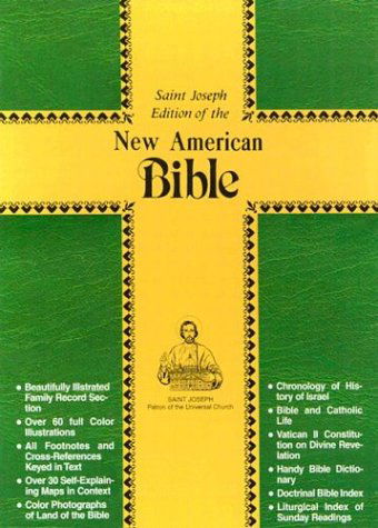 Saint Joseph Personal Size Bible-nabre - Catholic Book Publishing Co - Books - Catholic Book Publishing Corp - 9780899425825 - August 1, 2011