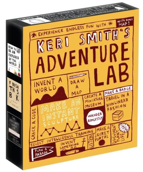 Cover for Keri Smith · Keri Smith's Adventure Lab: a Boxed Set of How to Be an Explorer of the World, Finish This Book, and the Imaginary World of . . . (Paperback Book) (2015)