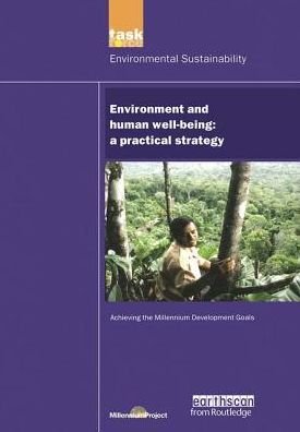 Cover for UN Millennium Project · UN Millennium Development Library: Environment and Human Well-being: A Practical Strategy (Innbunden bok) (2020)