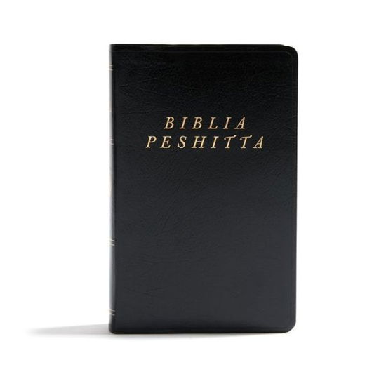 Cover for B&amp;H Español Editorial Staff · Biblia Peshitta, Negro Imitación Piel Con índice (Book) (2017)