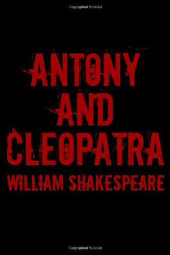 Cover for William Shakespeare · Antony and Cleopatra: Cool Collector's Edition (Paperback Book) (2010)