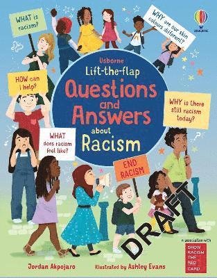 Cover for Jordan Akpojaro · Lift-the-flap Questions and Answers about Racism - Questions and Answers (Tavlebog) (2022)