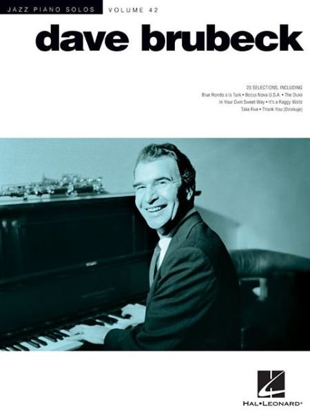 Cover for Dave Brubeck · Jazz piano solos Dave Brubeck (Book) (2017)