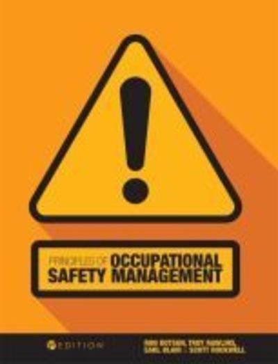 Cover for Ron Dotson · Principles of Occupational Safety Management (Pocketbok) (2017)