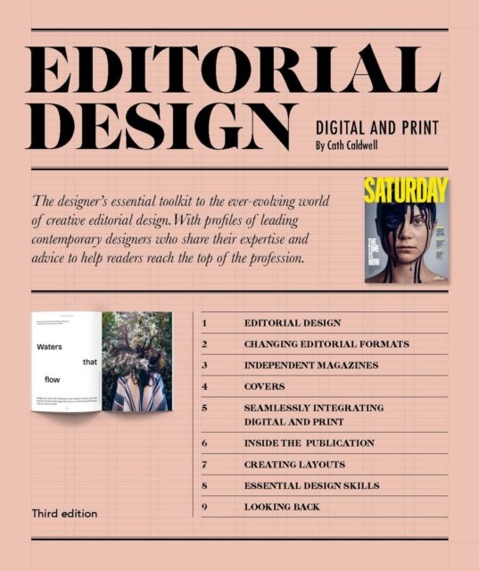 Cover for Cath Caldwell · Editorial Design Third Edition: Digital and Print (Paperback Book) (2024)