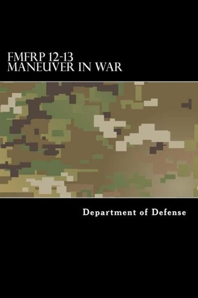 Cover for Taylor Anderson · FMFRP 12-13 Maneuver in War (Pocketbok) (2017)