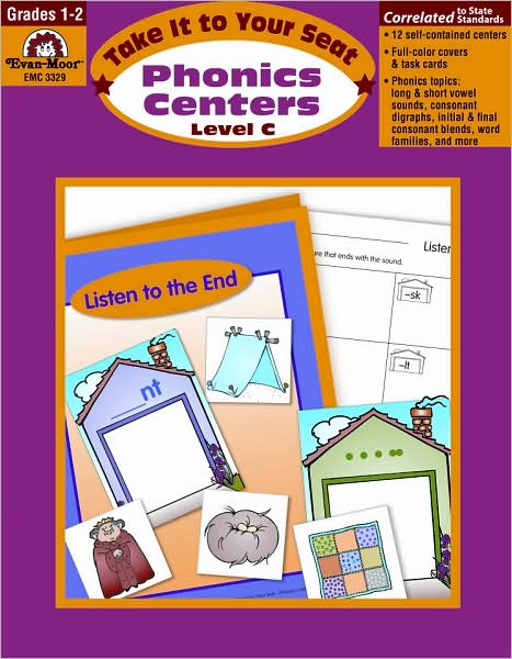 Cover for Evan-moor Educational Publishing · Phonics Centers Level C (Paperback Book) (2004)