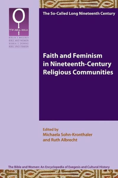 Cover for Michaela Sohn-Kronthaler · Faith and Feminism in Nineteenth-Century Religious Communities (Paperback Book) (2019)