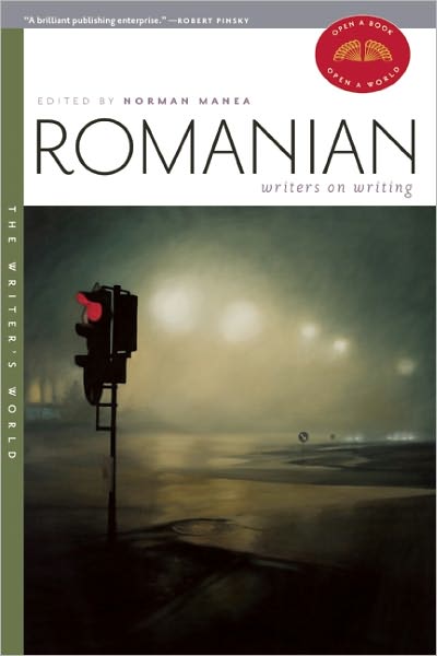 Romanian Writers on Writing - Norman Manea - Books - Trinity University Press - 9781595340825 - August 23, 2011