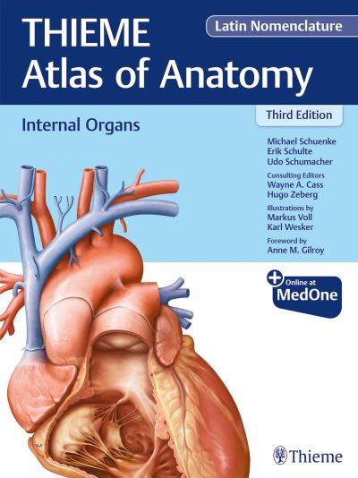 Cover for Michael Schuenke · Internal Organs (THIEME Atlas of Anatomy), Latin Nomenclature - THIEME Atlas of Anatomy (Inbunden Bok) (2021)