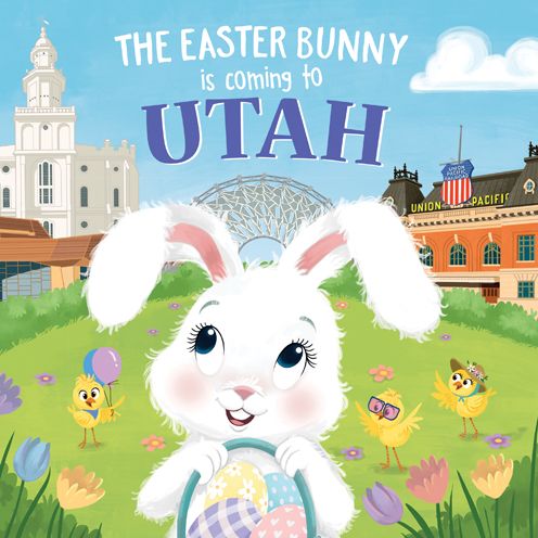 Cover for Eric James · The Easter Bunny is Coming to Utah (Hardcover Book) (2020)