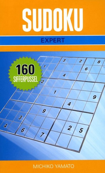 Cover for Michiko Yamato · Sudoku Expert Guld (Paperback Book) (2016)