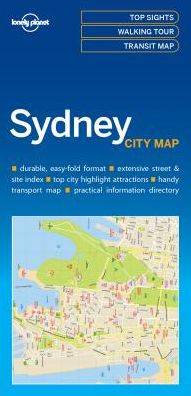 Cover for Lonely Planet · Lonely Planet Sydney City Map - Map (Landkarten) (2016)